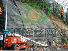 Rock Fall Slope Drapery System