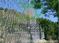 Rockfall Protection system, slide control fence