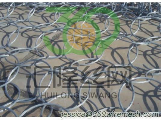 Steel wire ring nets, Avalanche prevention screen 3