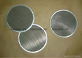 customed stainless steel wire mesh filter disk/disc