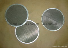 Required stainless steel wire mesh filter disk/disc