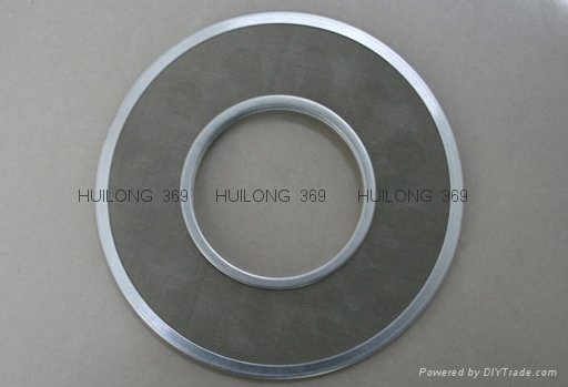 high quality stainless steel wire mesh filter disk/disc 1