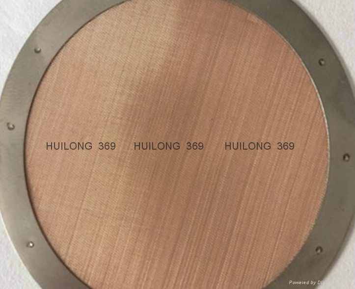 high quality stainless steel wire mesh filter disk/disc 6