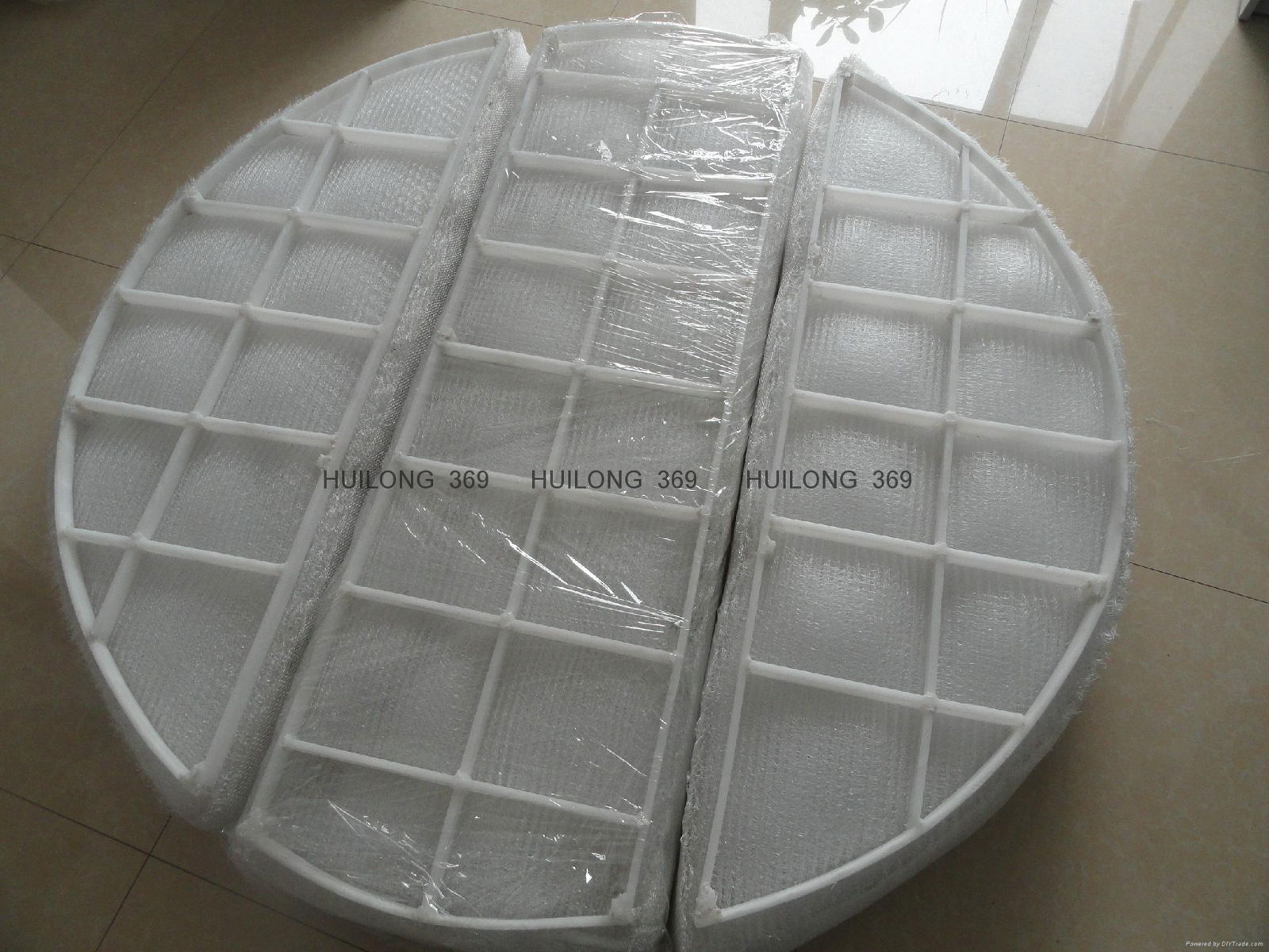 customed Plastic Demister pad 4