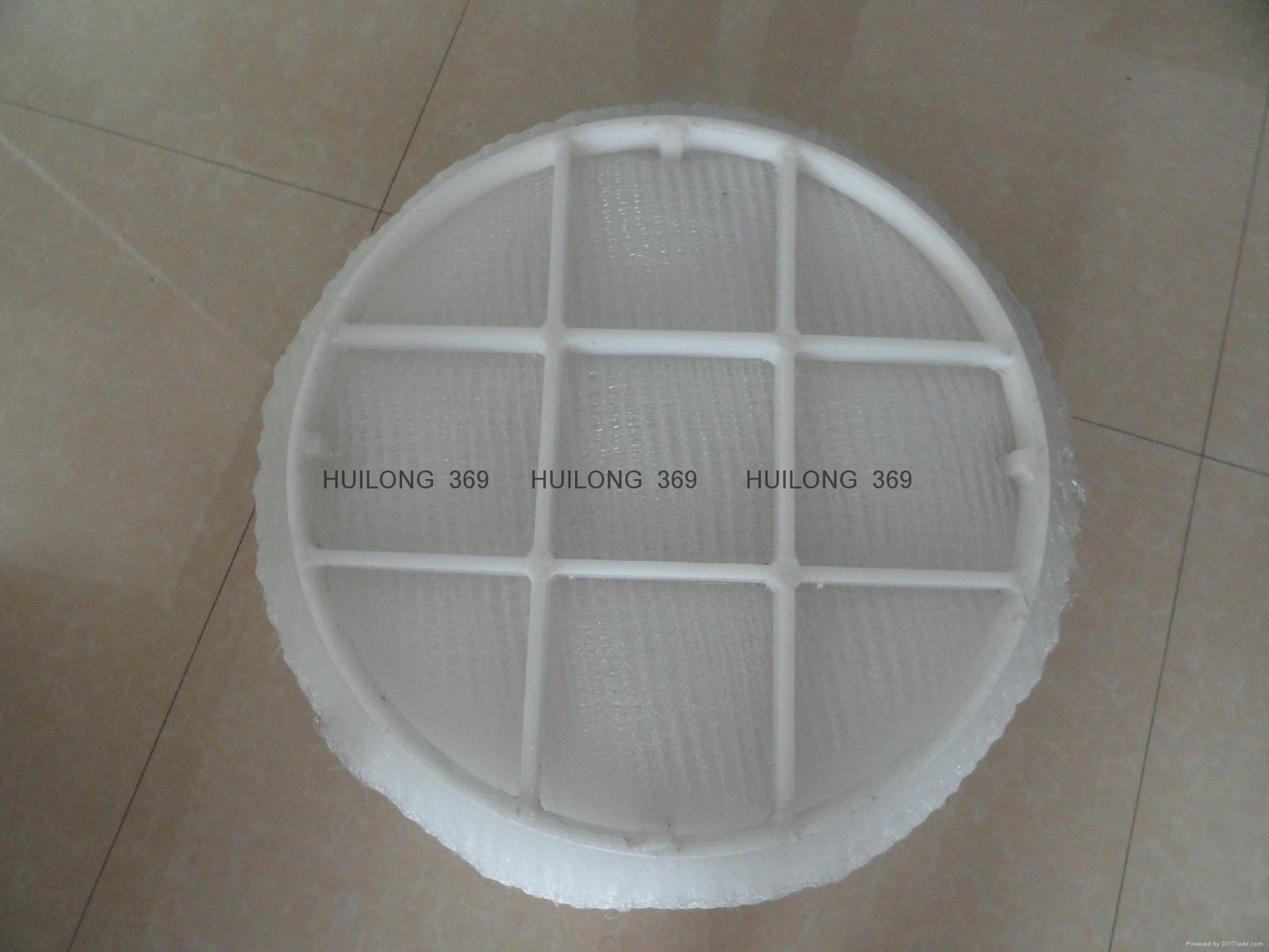 Required plastic demister pad 4