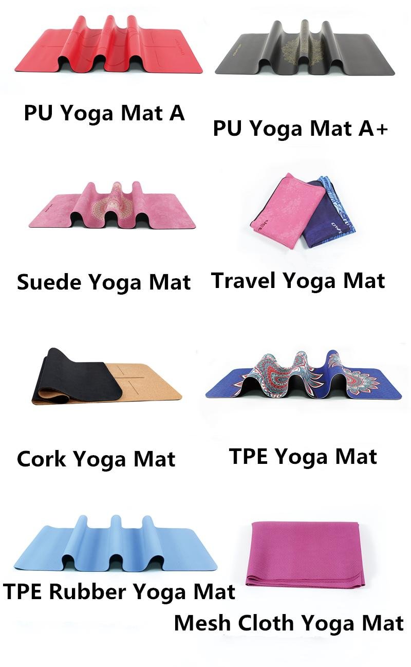 Rubber PU yoga mat 2