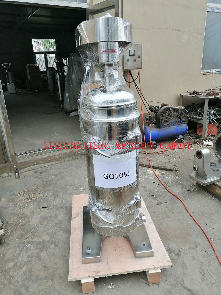 Milk Cream Tubular Centrifuge Separator