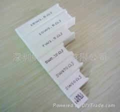 RGC无感奶白色陶瓷电阻 2