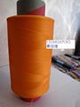 Antistatic polyester colored yarn FDY/DTY