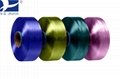 Antistatic polyester colored yarn FDY/DTY