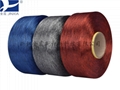 300D/288F recycled polyester colored yarn FDY/DTY