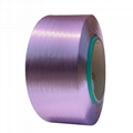 Bulk supply of flat bright polyester yarn 10