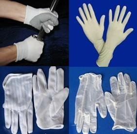 Work protective gloves PU coated gloves ESD gloves 2
