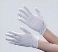 Work protective gloves PU coated gloves ESD gloves 5