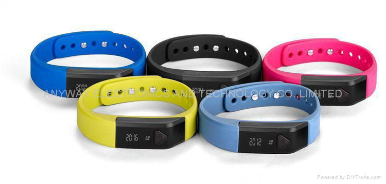 Bluetooth V4.0 smart wristband bracelet with Sports & Sleep Tracking for Android 4