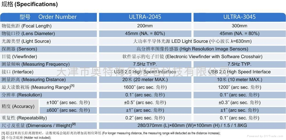 双轴光电自准直仪 0.3角秒 高性价比 4