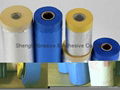 Outdoor Used Blue Paper Taped Masking Film 2