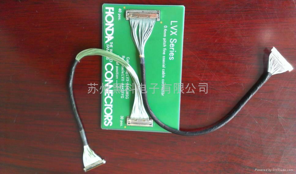 Hitachi 极细同轴线AWG42  40Pin 0.4Pitch带金属转轴 3