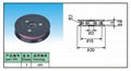 Flanged wire guide pulleys,wire rollers,pulley guides for cabe making machine 2