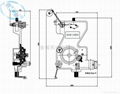 Coil winding Big Mechanical Tensioner(wire tenisoner) TCL 3