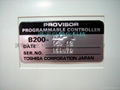 TOSHIBA PLC B200-ASC-II PROVISOR PROGRAMMABLE CONTROLLER