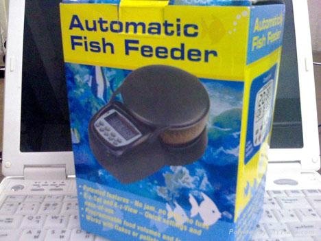 Digital Aquarium Automatic Fish Feeder Fish Food Dispenser 2