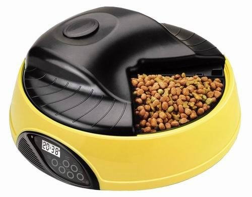 4 meal LCD automatic pet feeder pet food dispenser pet bowl 