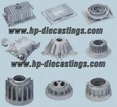 lamp die casting parts