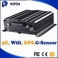 AHD 4ch 3g 4g wifi gprs gps hdd vehicle car school bus mobile dvr 1