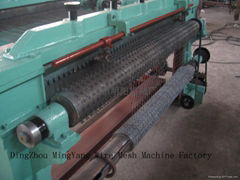 hexagonal wire mesh machine