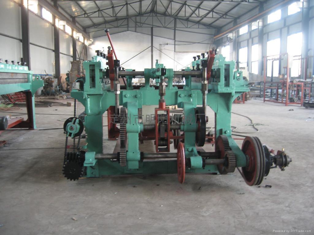 hexagonal wire mesh machine