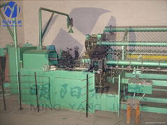 chain link fence machine