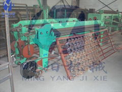 hexagonal wire mesh machine