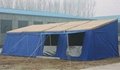 Off road Waterproof rip stop canvas family camping trailer top tent 5