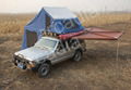 waterproof car roof top tent with awning 4