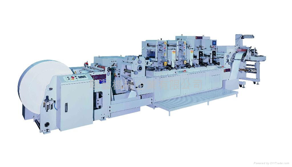 LLR-300 Full Rotary / intermittent label printing machine 2