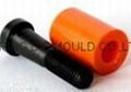 mould parting locks yellow orange