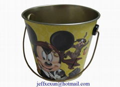 tin pail tin bucket