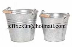 galvanized bucket metal bucket