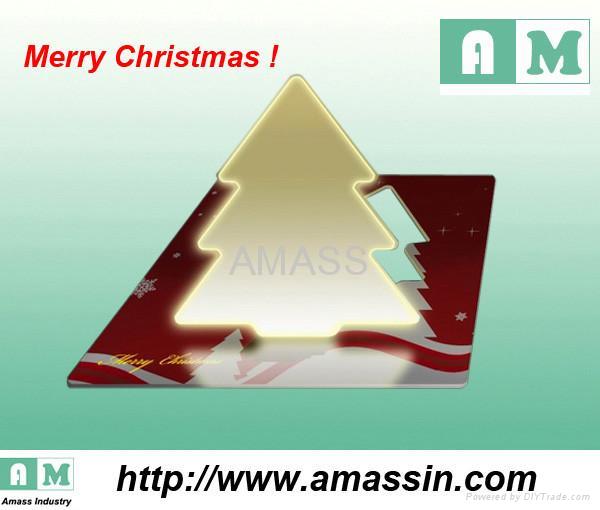 card led light with christmas tree design 2