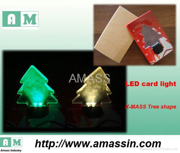 card led light with christmas tree design 4