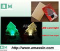 card led light with christmas tree design 4