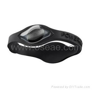 Black Hologram Power Balance Bracelets 