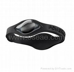 Black Hologram Power Balance Bracelets