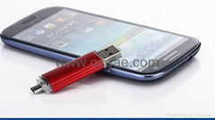 OTG usb flash drive for cell phone