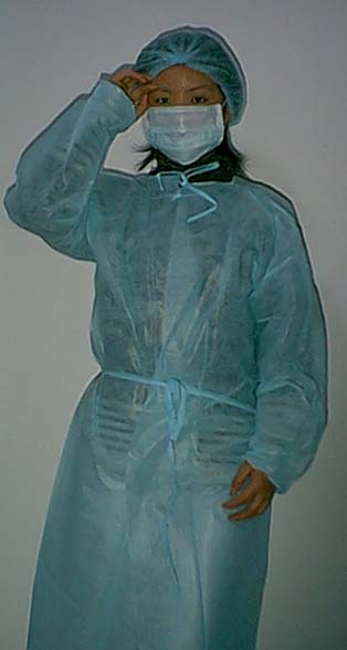 Disposable Non-woven gowns and protective clothes