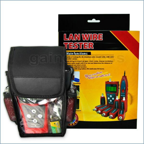 Multipurpose Network LAN Cable Tester w/ 8 far-end test jacks 2