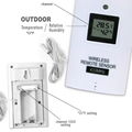 Digital Wireless Indoor Outdoor Weather Station Thermometer 4