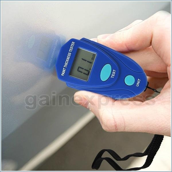 Digital Coating Thickness Gauge Car Painting Thickness Tester 5