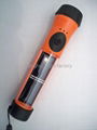 waterproof solar flashlight